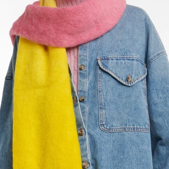 Ganni Mohair Scarf - Picture 12 of 13